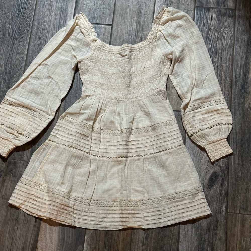 American Eagle Outfitters Cream women’s Dress